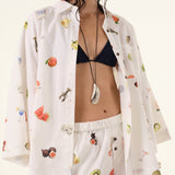Summer White Overshirt