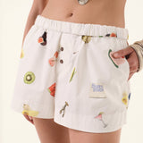 Summer White Shorts
