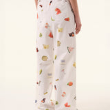 Summer White Trousers