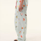 Summer Turquoise Trousers