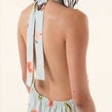 Summer Turquoise Maxi Dress