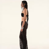 Black Debbie Lace Trousers
