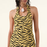 Zebra Maxi Dress