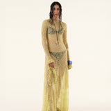 Naomi Olive Dress