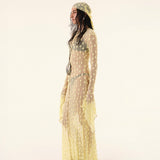 Yellow Debbie Lace Dress