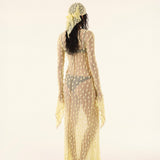 Yellow Debbie Lace Dress