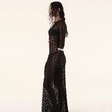 Black Debbie Lace Dress