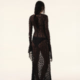 Black Debbie Lace Dress