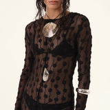Black Debbie Lace Dress