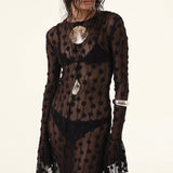 Black Debbie Lace Dress