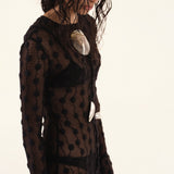 Black Debbie Lace Dress