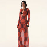 Polca Dots Maxi Dress