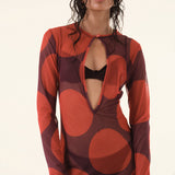 Polca Dots Maxi Dress
