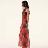 Polca Dots Buttoned Dress