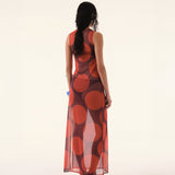 Polca Dots Buttoned Dress