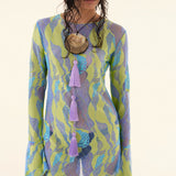 Cher Blue Dress