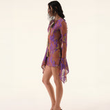 Cher Purple Dress