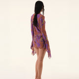 Cher Purple Dress