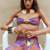 Cher Purple Top