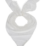 Rio White Scarf