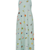 Summer Turquoise Maxi Dress