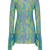 Cher Blue Dress