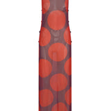 Polca Dots Buttoned Dress