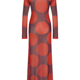 Polca Dots Maxi Dress
