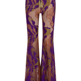 Cher Purple Trousers