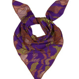 Cher Purple Scarf
