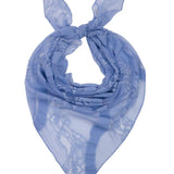 Blue Lace Scarf