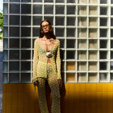 Yellow Debbie Lace Trousers