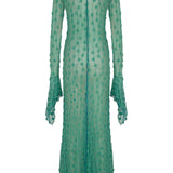 Green Debbie Lace Dress