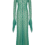 Green Debbie Lace Dress